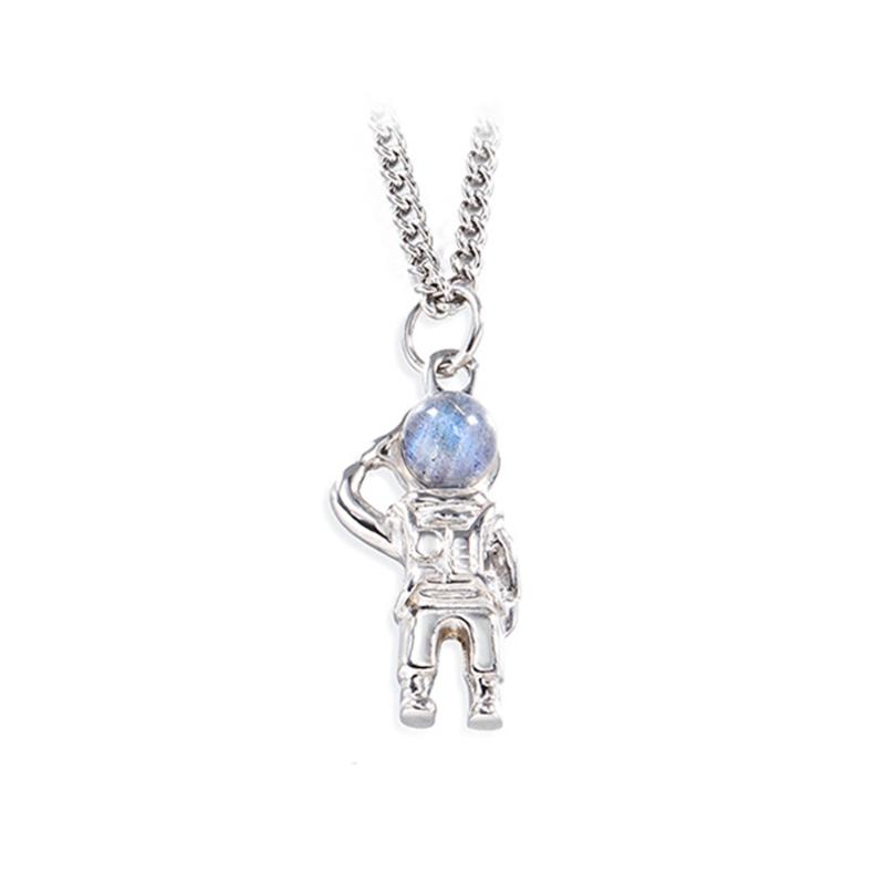 Pendant Necklaces Stainless Steel Silver Color Astronaut Lovers Jewelry Pilot
Pendant Necklaces Stainless Steel Silver Color Astronaut Lovers Jewelry Pilot