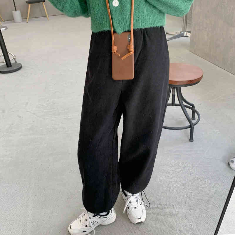 OL Elegant High Waist Solid Straight Pants Women Spring Autumn Casual Sportswear Loose Trousers Female 210421