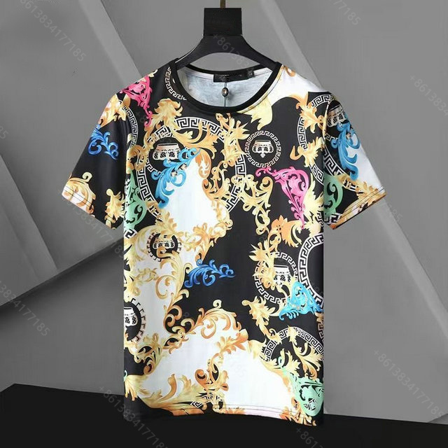 Summer T Shirt for men Vers / ace cotton Designer clothe short sleeve hoodies shirt brand boys tee round neck pullover wholesale classic design clothing tops, 12
Summer T Shirt for men Vers / ace cotton Designer clothe short sleeve hoodies shirt brand boys tee round neck pullover wholesale classic design clothing tops, 12