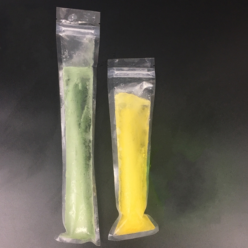 6x22cm 5.5x28cm Empty Disposable lollipop ice packs bag Mould freezer packing Pouch Liquid self-styled bags