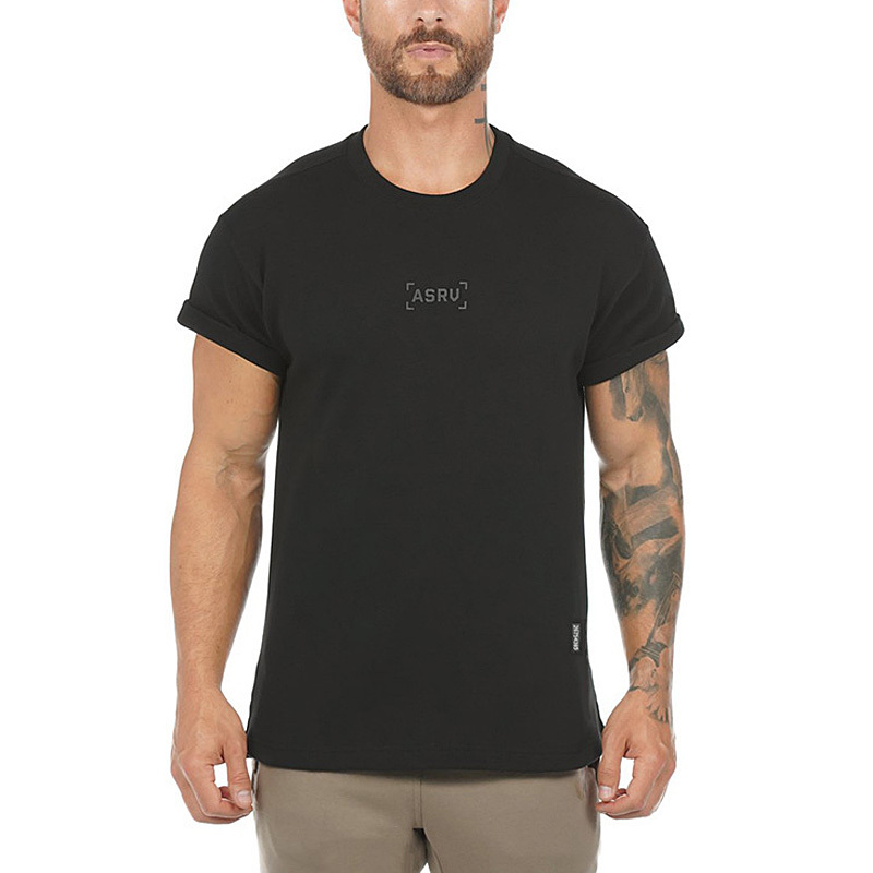 Asrv Gym Men's Cotton Short Sleeve t Shirt Fitness Slim Sweatshirt T-shirt Male Tees Summer Fashion Casual Clothing, Black
Asrv Gym Men's Cotton Short Sleeve t Shirt Fitness Slim Sweatshirt T-shirt Male Tees Summer Fashion Casual Clothing, Black