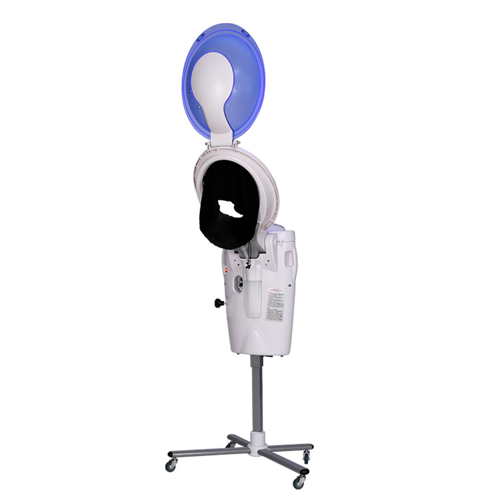 Professional Salon Hair Steamer Machine 7 Lights Functions for Dyeing Perming Oil Treatment Color ProcessorAccelerator Barber Use