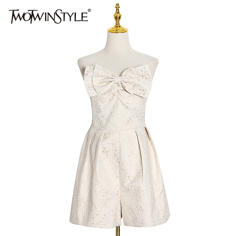 Casual Print Stars Women Playsuits Slash Neck Sleeveless High Waist Patchwork Bow Short Jumpsuit Female Fashion 210521, As picture
Casual Print Stars Women Playsuits Slash Neck Sleeveless High Waist Patchwork Bow Short Jumpsuit Female Fashion 210521, As picture