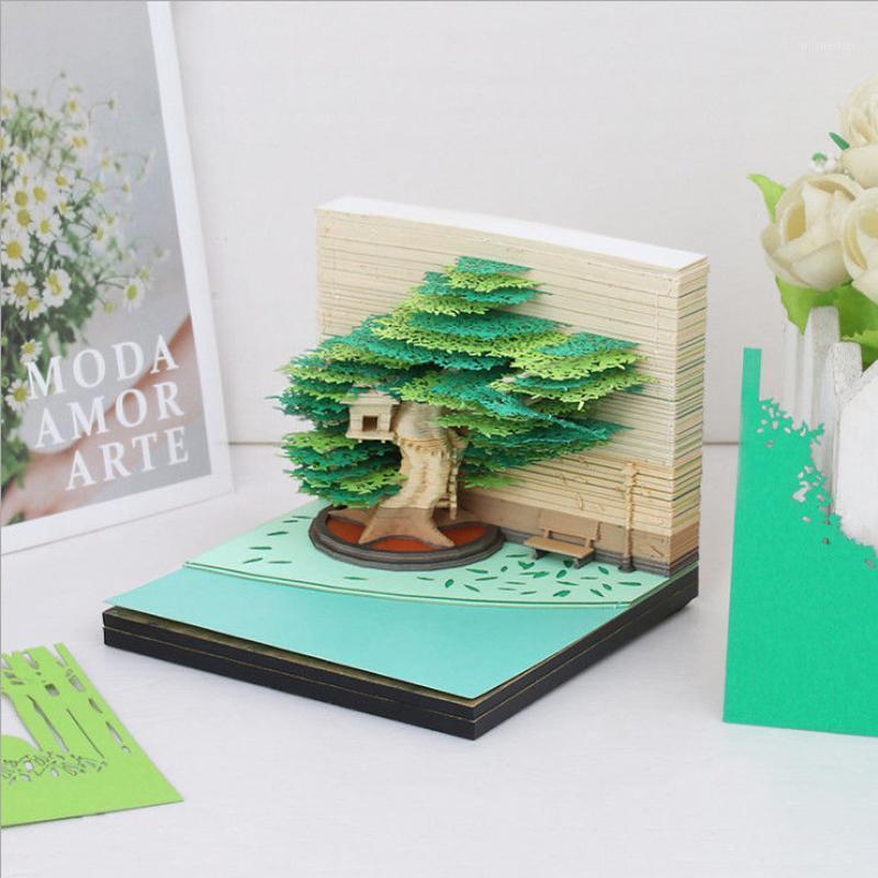 Gift Wrap Omoshiroi Block 3D Memo Pads Novelty Sakura Tree House Year Christmas Three-dimensional Note Paper Sculpture Castle 
Gift Wrap Omoshiroi Block 3D Memo Pads Novelty Sakura Tree House Year Christmas Three-dimensional Note Paper Sculpture Castle