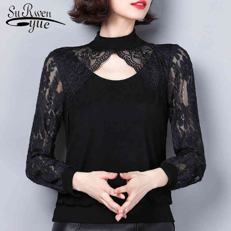 Arrival Hollow Out Lace Blouse Autumn Long Sleeve Female Clothes Blusas Mujer De Moda Large Size Tops 6987 50 210521, Black
Arrival Hollow Out Lace Blouse Autumn Long Sleeve Female Clothes Blusas Mujer De Moda Large Size Tops 6987 50 210521, Black