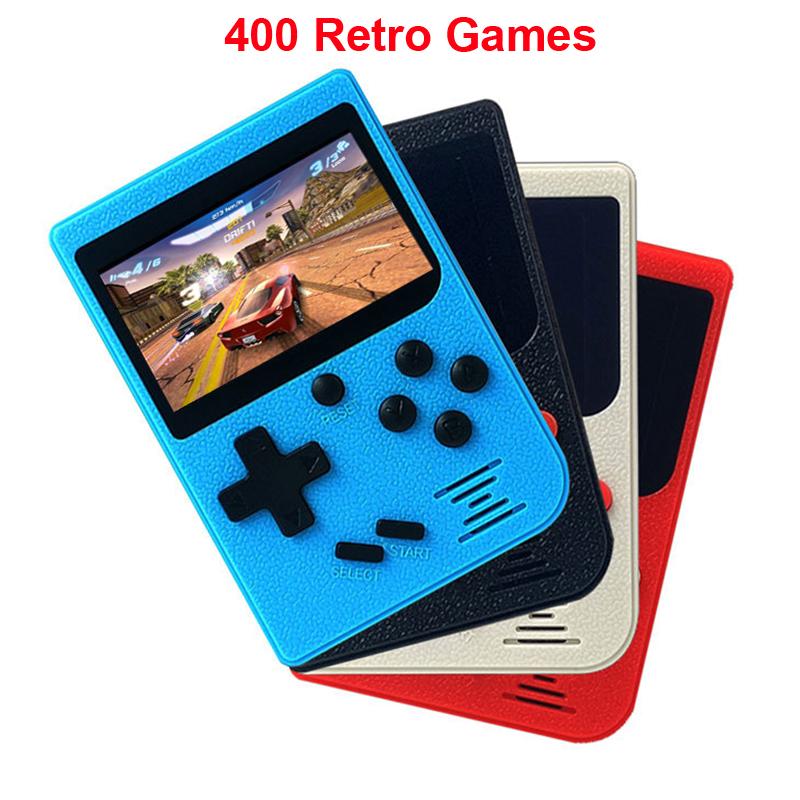 Portable 3 Inch Game Console 400 Retro Games In 1 Classic 8 Bit Handheld LCD Color Screen For Boys Gifts Players
Portable 3 Inch Game Console 400 Retro Games In 1 Classic 8 Bit Handheld LCD Color Screen For Boys Gifts Players