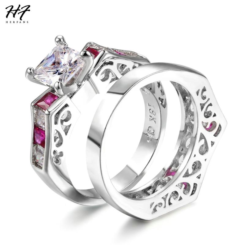 Cluster Rings 2021 Style Luxury Square Pink CZ Stone 2PCS Ring Sets Silver Color Fashion Cocktail Party Jewelry For Women Sale DD018, Golden;silver
Cluster Rings 2021 Style Luxury Square Pink CZ Stone 2PCS Ring Sets Silver Color Fashion Cocktail Party Jewelry For Women Sale DD018, Golden;silver