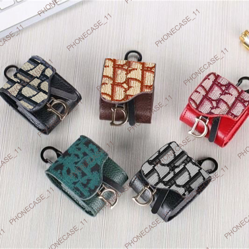 Fashion textile Leather Airpod cases for Airpods 1 2 pro 3 Cover bag with luxury brand Anti Lost Hook Clasp Keychain Case 050721
Fashion textile Leather Airpod cases for Airpods 1 2 pro 3 Cover bag with luxury brand Anti Lost Hook Clasp Keychain Case 050721
