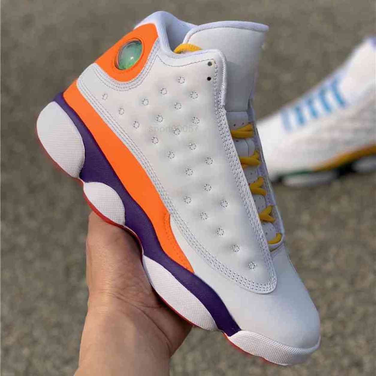 Top Qaulitys Jumpman XIII 13 GS Playground White Orange Blue Green Yellow Sports Shoes For Men Women Sneakers, Black
Top Qaulitys Jumpman XIII 13 GS Playground White Orange Blue Green Yellow Sports Shoes For Men Women Sneakers, Black