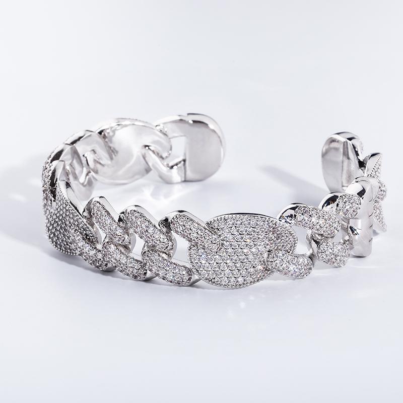 Bangle Fashion Charm 16MM Luxury Miami Cuban Bracelets Gold Color Micro Pave Iced Cubic Zirconia Hip Hop Punk Jewelry Gift
Bangle Fashion Charm 16MM Luxury Miami Cuban Bracelets Gold Color Micro Pave Iced Cubic Zirconia Hip Hop Punk Jewelry Gift