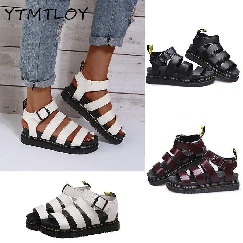 Sandals 2021 Summer Women's Shoes Student Flat Platform Soft Bottom Patent Leather Beach, Black
Sandals 2021 Summer Women's Shoes Student Flat Platform Soft Bottom Patent Leather Beach, Black