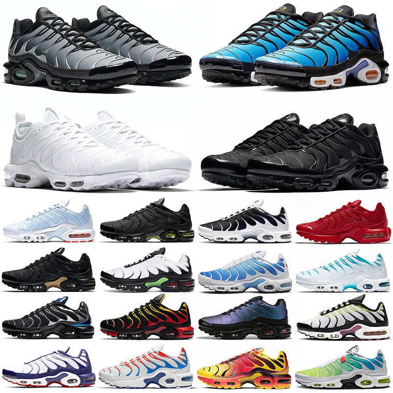 2021 TN Plus Running Shoes For Men Women Triple Black Sunset Hyper Blue University Red White Mens trainers Sports Sneakers Size 36-46, #17 40-46
2021 TN Plus Running Shoes For Men Women Triple Black Sunset Hyper Blue University Red White Mens trainers Sports Sneakers Size 36-46, #17 40-46