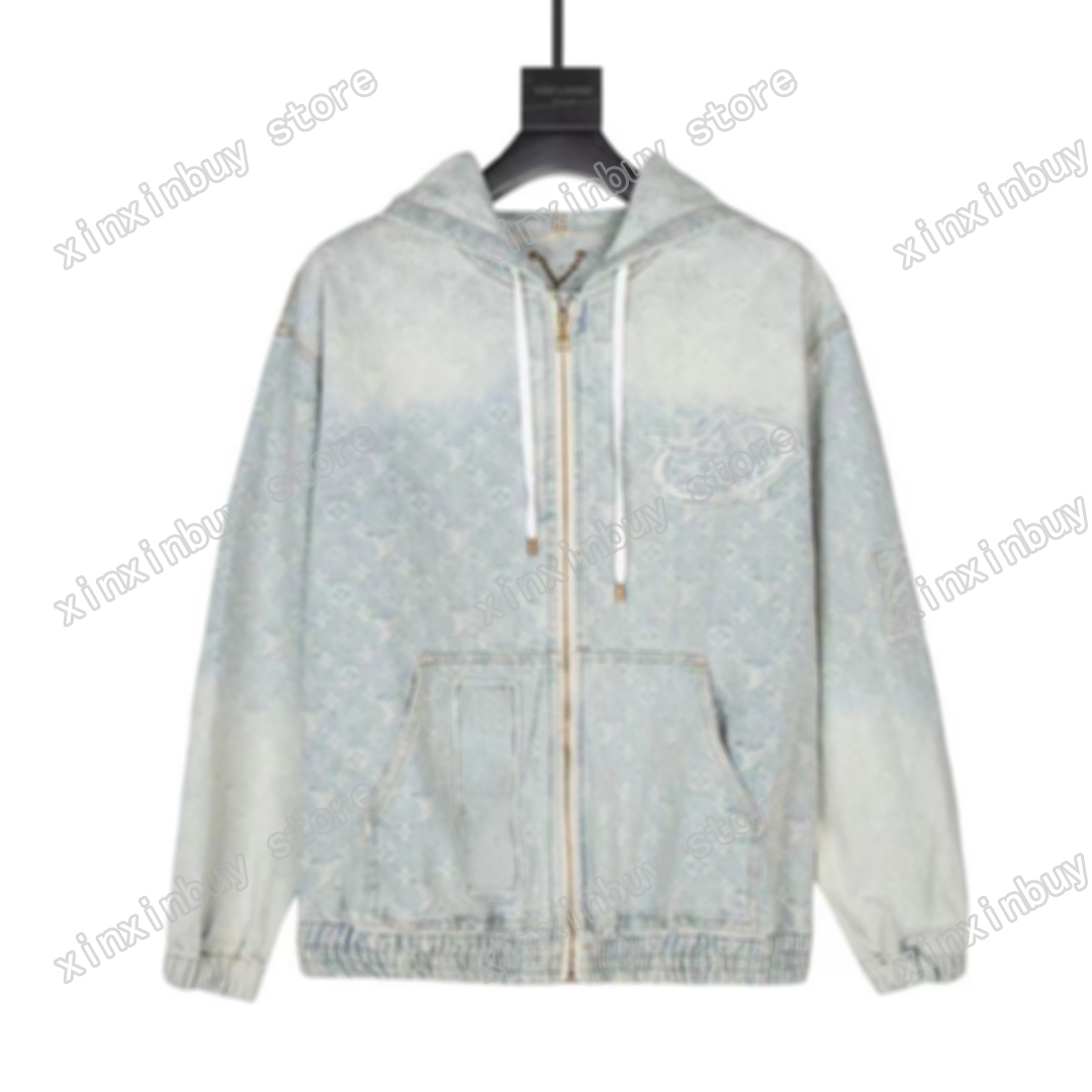 21ss mens women designers denim Jackets paris Basketball Letter embroidery fabric clothes streetwear Coats Outerwear long sleeve men Clothing blue S-XL
21ss mens women designers denim Jackets paris Basketball Letter embroidery fabric clothes streetwear Coats Outerwear long sleeve men Clothing blue S-XL