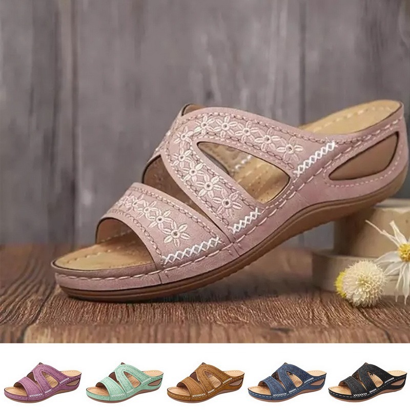 2021 Summer Women Wedge Sandals Premium Orthopedic Open Toe Sandals Vintage Anti-slip Leather Casual Female Platform Retro Shoes K78, Green a
2021 Summer Women Wedge Sandals Premium Orthopedic Open Toe Sandals Vintage Anti-slip Leather Casual Female Platform Retro Shoes K78, Green a