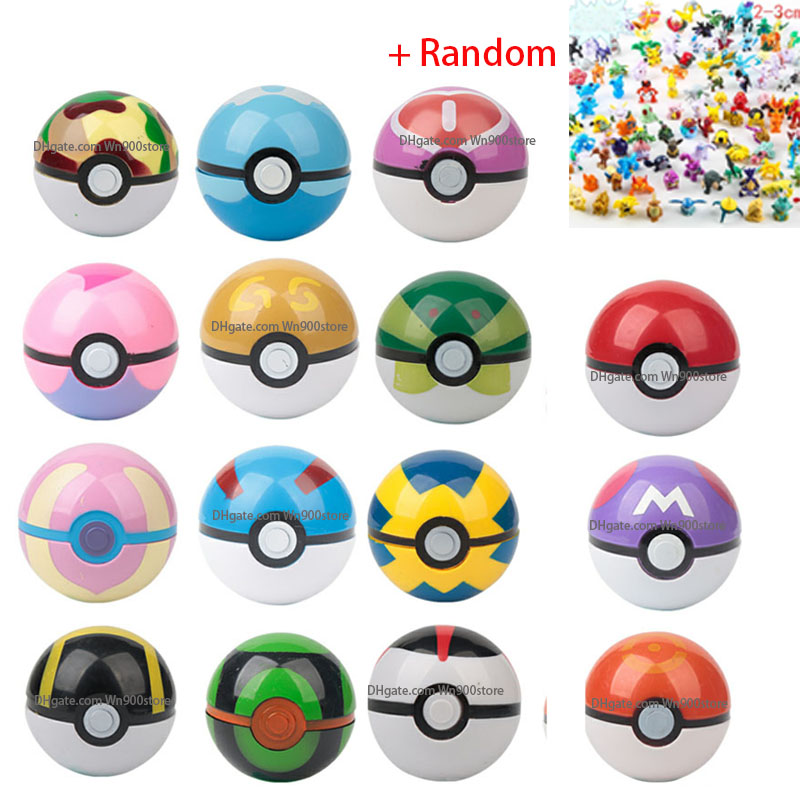 7CM 1Pcs Pokeball+1pcs Random Figure Inside Elf Ball Toy Master Balls Pet Doll Pocket Monster Ball Pokeballs Toys Children Gift
7CM 1Pcs Pokeball+1pcs Random Figure Inside Elf Ball Toy Master Balls Pet Doll Pocket Monster Ball Pokeballs Toys Children Gift