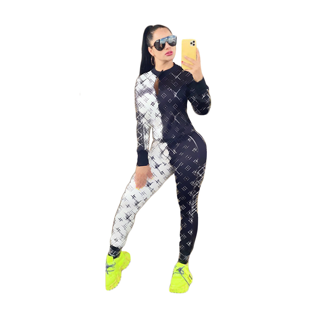 Streetwear Tracksuits Fashion Print 2 Piece Women's Matching Suit Leggings Women's Sportswear Women, J2576
Streetwear Tracksuits Fashion Print 2 Piece Women's Matching Suit Leggings Women's Sportswear Women, J2576
