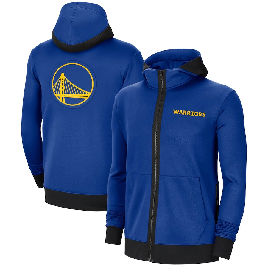 Golden StateWarriorsMEN Authentic Showtime Performance Full-Zip Hoodie Jacket Royal, Black
Golden StateWarriorsMEN Authentic Showtime Performance Full-Zip Hoodie Jacket Royal, Black