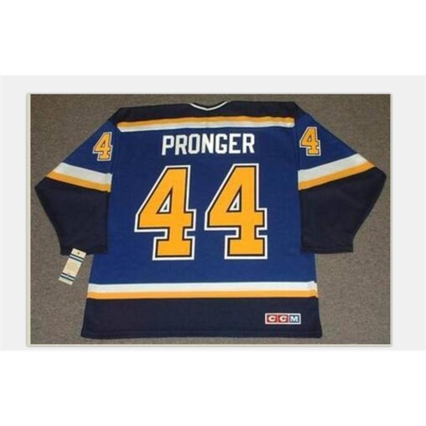 Custom 009 Youth women Vintage # 44 CHRIS PRONGER St. Louis Blues 2001 Hockey Jersey Size S-5XL or custom any name or number, Black 
Custom 009 Youth women Vintage # 44 CHRIS PRONGER St. Louis Blues 2001 Hockey Jersey Size S-5XL or custom any name or number, Black