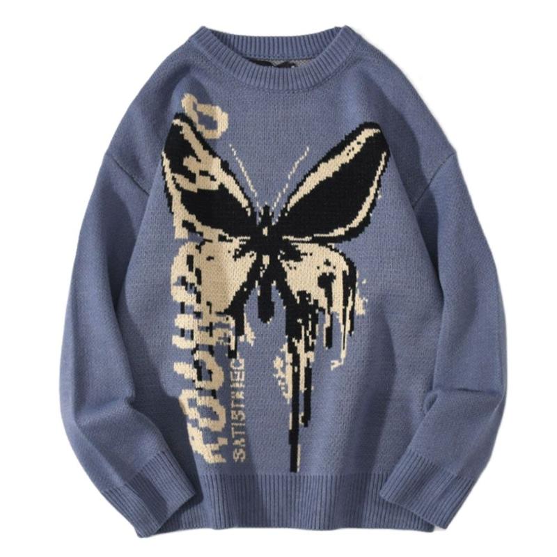 Men's Sweaters Mens Long Sleeve Printed Knit Hip Hop Crew Neck Casual Oversized Sweater Pullover For Autumn Winter, Black
Men's Sweaters Mens Long Sleeve Printed Knit Hip Hop Crew Neck Casual Oversized Sweater Pullover For Autumn Winter, Black