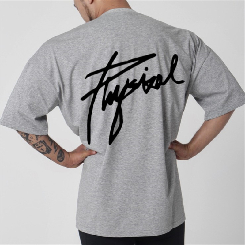 Summer Men Casual T-Shirt Gym Fitness T Shirt Male Loose Fashion Print Short sleeve Tee Shirts Tops Sport Clothing, Red
Summer Men Casual T-Shirt Gym Fitness T Shirt Male Loose Fashion Print Short sleeve Tee Shirts Tops Sport Clothing, Red