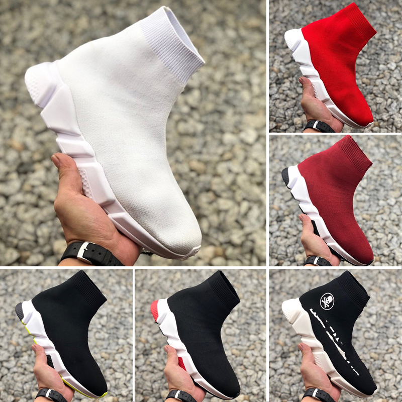 Men women casual shoes,Speed Trainer classic socks shoes breathable mesh, ultra-lightweight box with large sole, size: 35-45, Black 
Men women casual shoes,Speed Trainer classic socks shoes breathable mesh, ultra-lightweight box with large sole, size: 35-45, Black