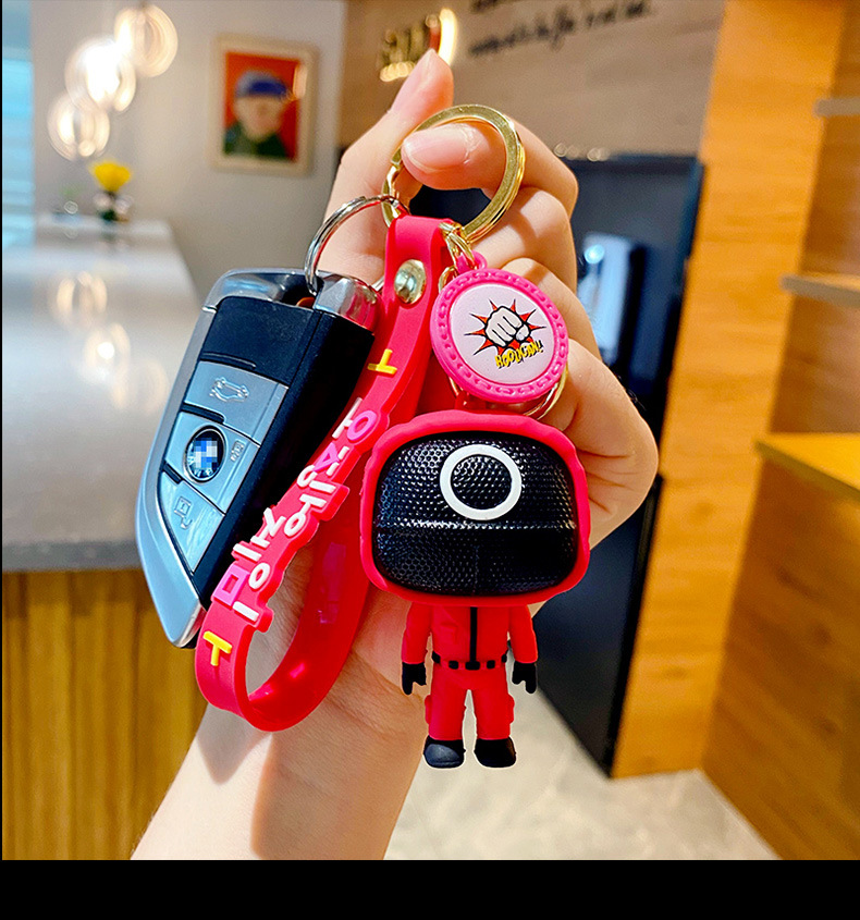 Key Rings Soldier Popular Series Are Still Missing Your Keychain 3d Mini Doll Figurine Keychain Car Backpack Pendant