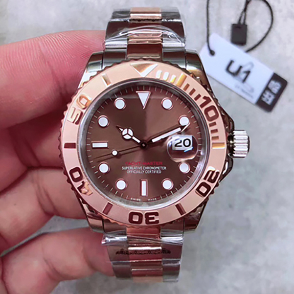 2021 Luxury U1 Factory Men Watches sapphire Grey Dail glass Stainless Steel Strap Automatic Mechanical Movement 116622 40mm Mens Yacht Watch, Slivery;brown
2021 Luxury U1 Factory Men Watches sapphire Grey Dail glass Stainless Steel Strap Automatic Mechanical Movement 116622 40mm Mens Yacht Watch, Slivery;brown
