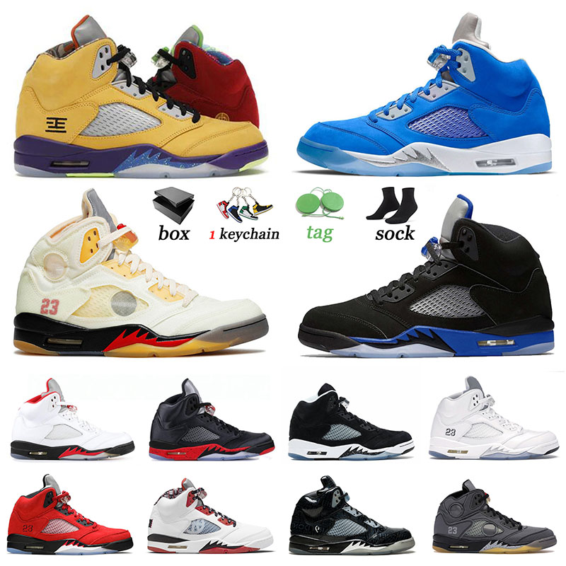 High Quality Air Retro 5 With Box Jumpman 5s V Basketball Shoes Mens Racer Blue Off Fire Red White What The Bluebird Quai 54 Sports Sneakers Trainers, B12 all white 40-47
High Quality Air Retro 5 With Box Jumpman 5s V Basketball Shoes Mens Racer Blue Off Fire Red White What The Bluebird Quai 54 Sports Sneakers Trainers, B12 all white 40-47