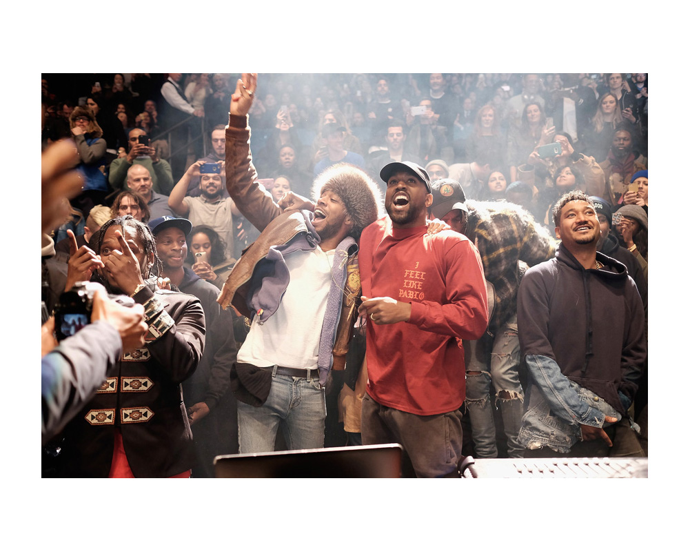 Kid Cudi And Kanye Poster Painting Print Home Decor Framed Or Unframed Photopaper Material