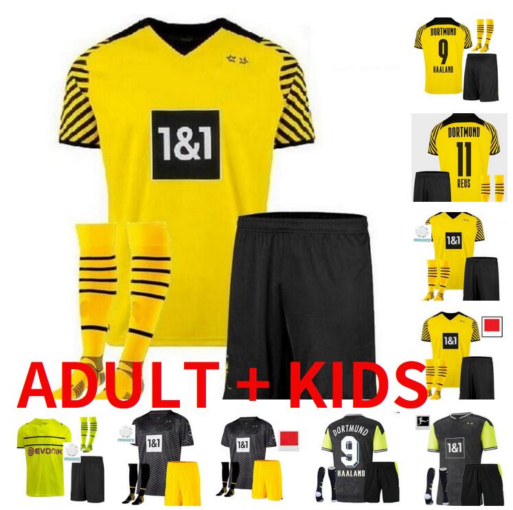 adult kits 21 22 Borussia HAALAND REUS dortmund soccer jerseys 2021 2022 BRANDT PLSZCZEK BELLINGHAM HUMMELS Malen REYNA football shirt men kids Socks kit uniforms
adult kits 21 22 Borussia HAALAND REUS dortmund soccer jerseys 2021 2022 BRANDT PLSZCZEK BELLINGHAM HUMMELS Malen REYNA football shirt men kids Socks kit uniforms