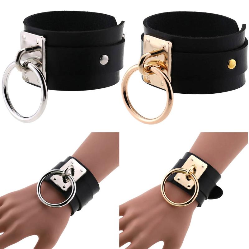 Bangle Bracelet European And American Personality Punk Ring Gothic Street Dance Handmade Pu Metal
Bangle Bracelet European And American Personality Punk Ring Gothic Street Dance Handmade Pu Metal
