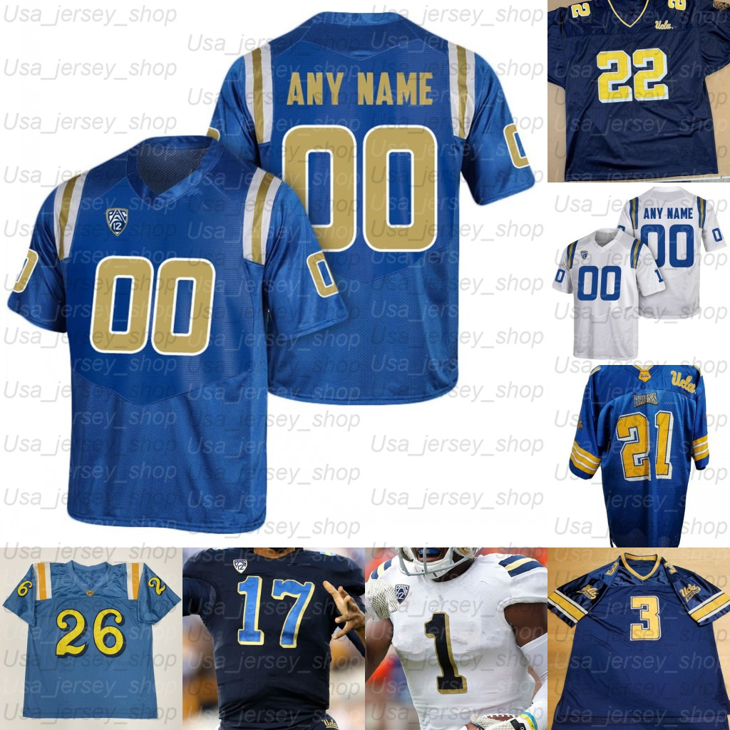 Custom UCLA Bruins College Football Jerseys Troy Aikman Maurice Jones-Drew Dorian Thompson-Robinson Joshua Kelley Demetric Felton Cota, Navy i
Custom UCLA Bruins College Football Jerseys Troy Aikman Maurice Jones-Drew Dorian Thompson-Robinson Joshua Kelley Demetric Felton Cota, Navy i