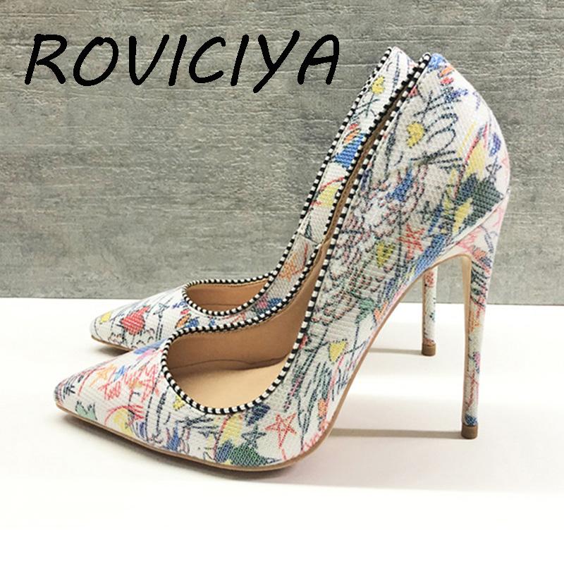 Graffiti White Woman Shoes 2021 Girls Sexy Pointed Toe High Heels 8 Cm 12 Stilettos Wedding Party BM002 ROVICIYA Dress, Black
Graffiti White Woman Shoes 2021 Girls Sexy Pointed Toe High Heels 8 Cm 12 Stilettos Wedding Party BM002 ROVICIYA Dress, Black