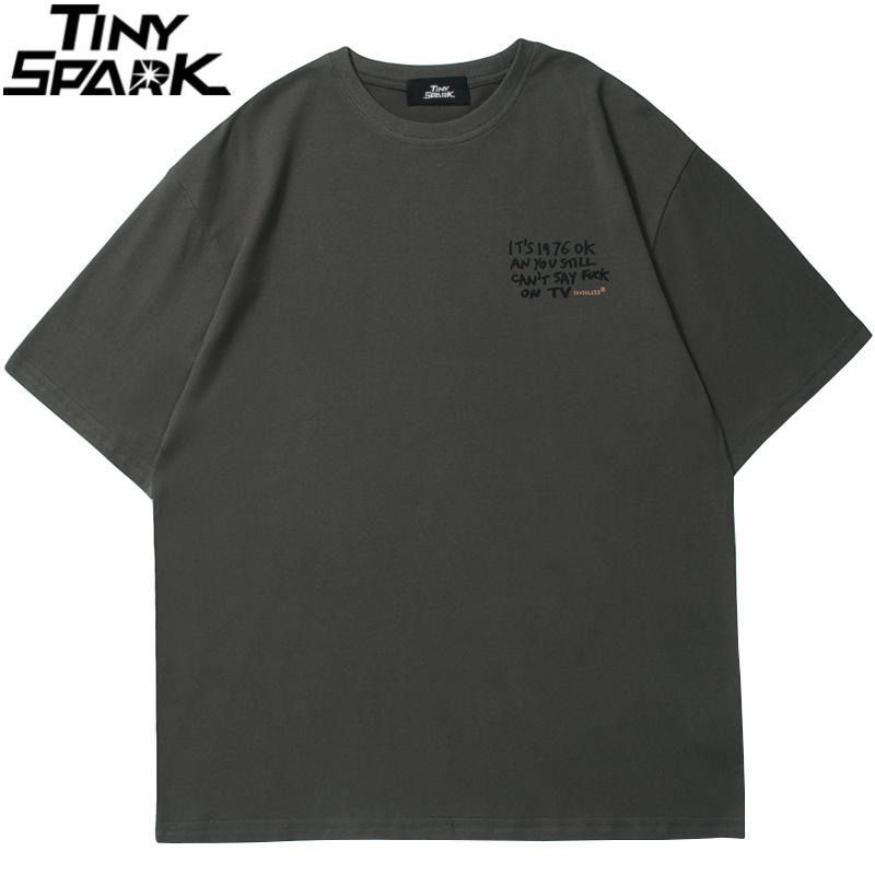 Men Hip Hop Streetwear T Shirt Bunny Letter Printed Tshirt Harajuku Cotton Loose Short Sleeve Tops Tees Spring Summer Shirt 210329