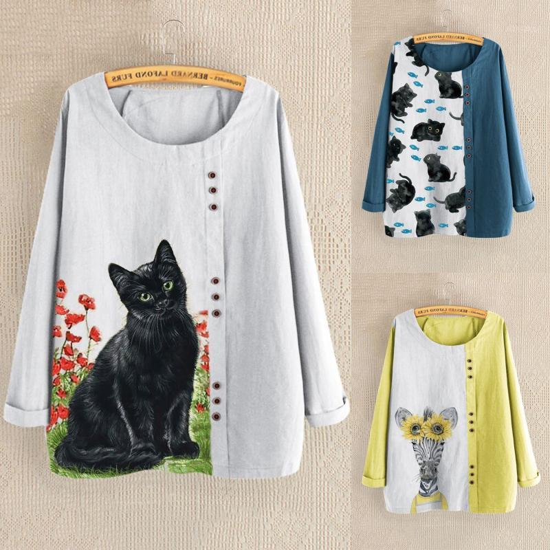 Women' T-Shirt Fashion Womens Leisure Print Long Sleeve Round Neck Top Casual Loose Tops Woman Tshirts Blusas Mujer, Ye
Women' T-Shirt Fashion Womens Leisure Print Long Sleeve Round Neck Top Casual Loose Tops Woman Tshirts Blusas Mujer, Ye