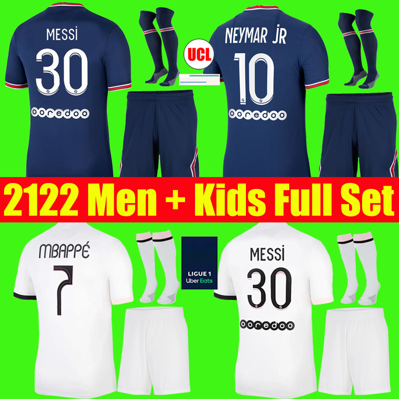 MESSI Soccer Jerseys 2021 2022 MBAPPE Fans 21 22 WIJNALDUM SERGIO RAMOS HAKIMI Away Maillots de football kit VERRATTI shirt Men kids Socks H, Black
MESSI Soccer Jerseys 2021 2022 MBAPPE Fans 21 22 WIJNALDUM SERGIO RAMOS HAKIMI Away Maillots de football kit VERRATTI shirt Men kids Socks H, Black