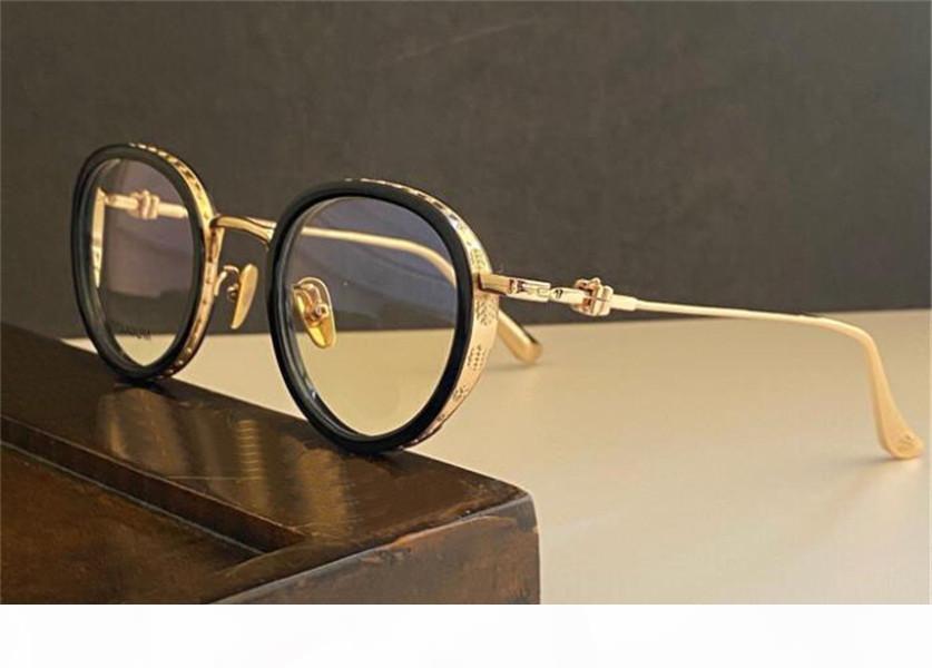 design eyeglasses GUSH retro round titanium frame transparent lenses simple fashion optical glasses series top quality, Black
design eyeglasses GUSH retro round titanium frame transparent lenses simple fashion optical glasses series top quality, Black