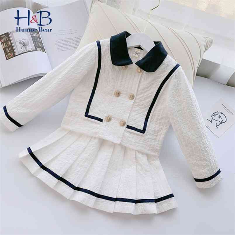 Girls Clothing Set Spring Summer College style Long Sleeve Top +Skirt Sweet 2pcs Toddler Kids Clothes 210611, Btz236 white
Girls Clothing Set Spring Summer College style Long Sleeve Top +Skirt Sweet 2pcs Toddler Kids Clothes 210611, Btz236 white