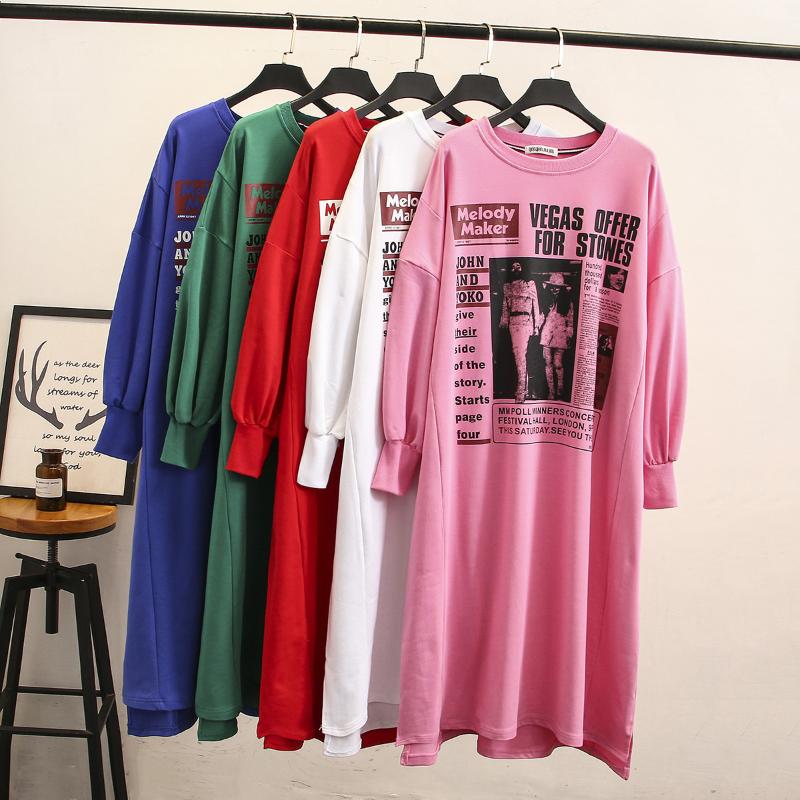 Women's Hoodies & Sweatshirts 2022 Plus Size Women Dress Oversize Long Sleeves Tracksuit Pullovers Female Tops Shirt Letter Print White Pink, Blue
Women's Hoodies & Sweatshirts 2022 Plus Size Women Dress Oversize Long Sleeves Tracksuit Pullovers Female Tops Shirt Letter Print White Pink, Blue