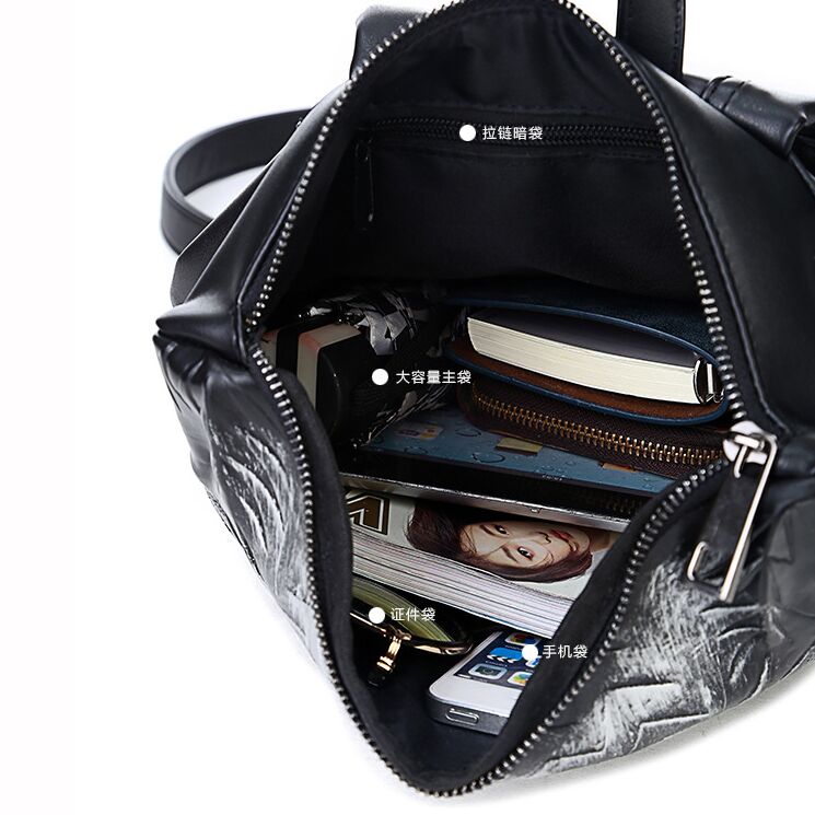 Fashion 3D Embossed Owl Backpack for Men travel bag woman Originality giris personality waterproof Cool School Bags for boys girls