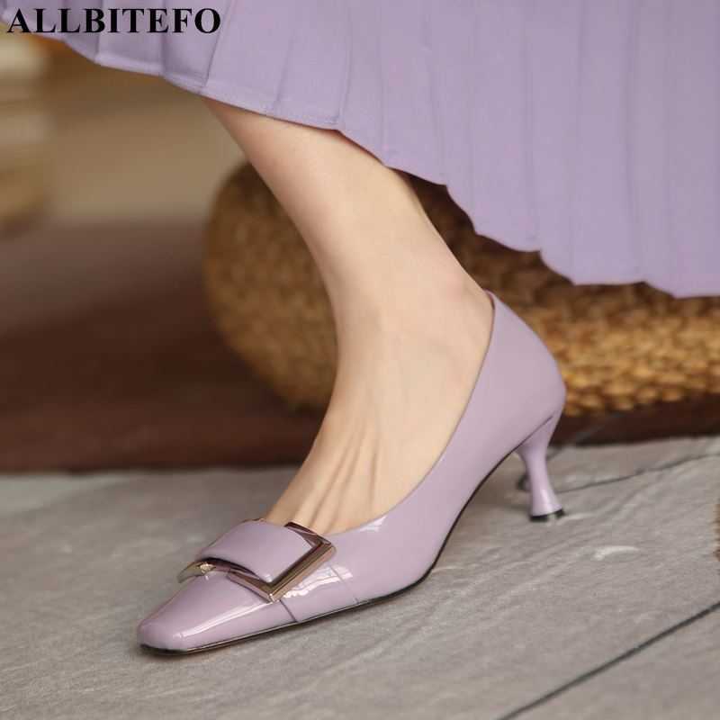 ALLBITEFO Metal Decoration Fashion Real Genuine Leather High Heels High Heel Shoes Purple Sexy Club Party Women Heels Shoes 210611, As picture
ALLBITEFO Metal Decoration Fashion Real Genuine Leather High Heels High Heel Shoes Purple Sexy Club Party Women Heels Shoes 210611, As picture