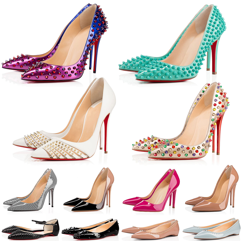 With Box Red Bottom Womens Luxurys Designers Dress Shoes all white triple black pink green high heels women party wedding spikes Pointed Pumps off loafers shoe, #19 35-42
With Box Red Bottom Womens Luxurys Designers Dress Shoes all white triple black pink green high heels women party wedding spikes Pointed Pumps off loafers shoe, #19 35-42