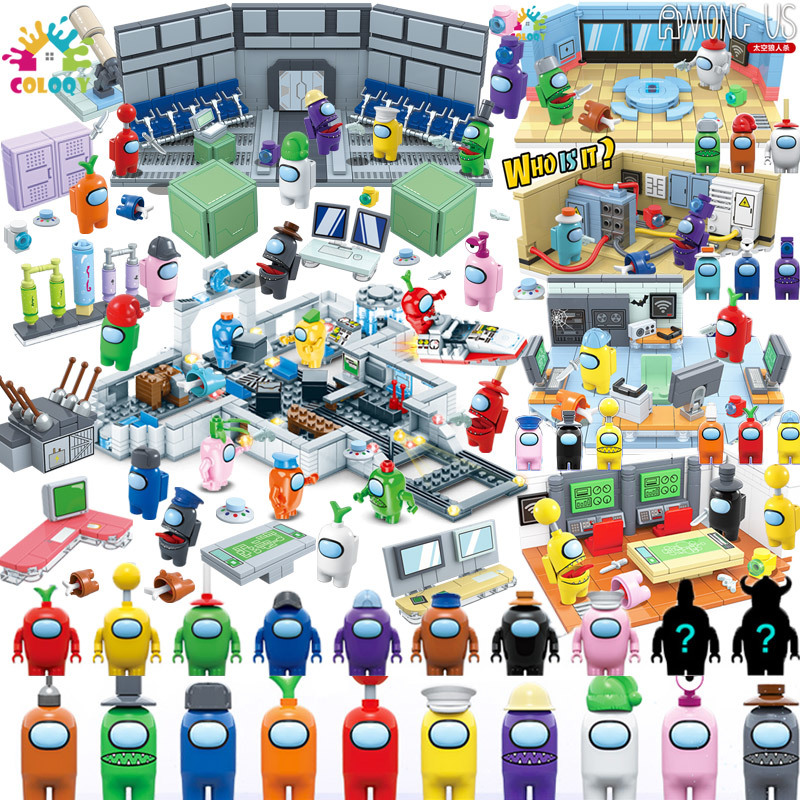 Kids Toys Among Us Model Set Building Blocks Figures Dolls Bricks Idear Creative DIY Scientific Educational Toys For Children X0503
Kids Toys Among Us Model Set Building Blocks Figures Dolls Bricks Idear Creative DIY Scientific Educational Toys For Children X0503
