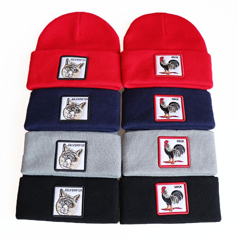 Beanies Men Cock Knitted Hat Polla Gorra Sombrero Tejido Winter Hats Women Hip Hop Embroidery Chickens Rooster
Beanies Men Cock Knitted Hat Polla Gorra Sombrero Tejido Winter Hats Women Hip Hop Embroidery Chickens Rooster