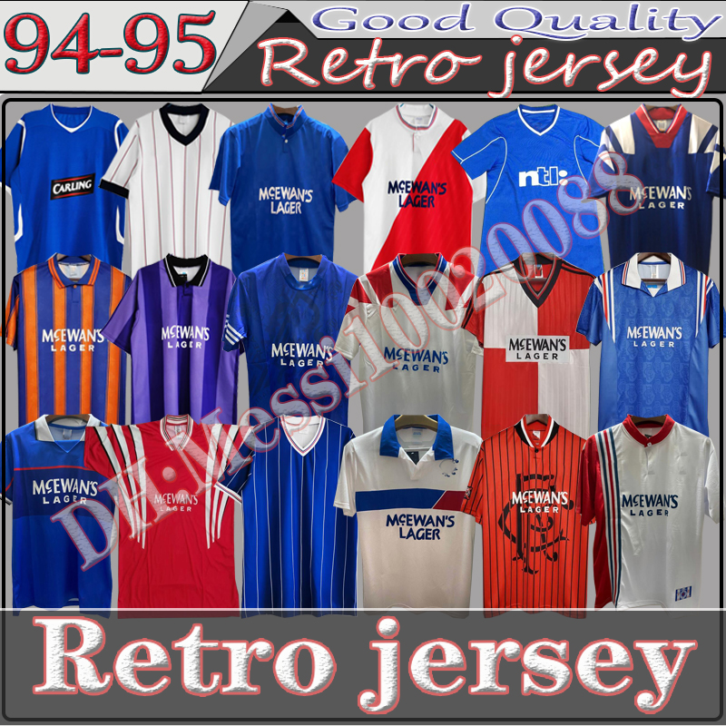 87-87 Glasgow Rangers Retro soccer jerseys 1984 1987 1990 1992 1993 1995 1997 1999 2001 2002 2003 Home Blue Away vintage Classic football sh, Black;yellow
87-87 Glasgow Rangers Retro soccer jerseys 1984 1987 1990 1992 1993 1995 1997 1999 2001 2002 2003 Home Blue Away vintage Classic football sh, Black;yellow