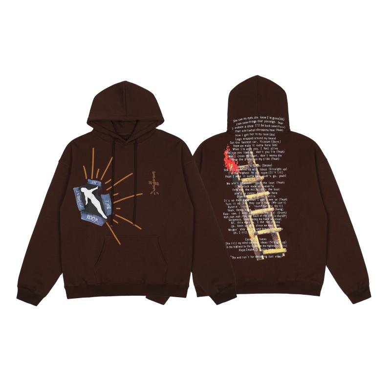 Men' Hoodies & Sweatshirts 2021fw Travis ScoHighest In The Room Cactus Jack Astroworld Hoodie Women Men 1:1 High-Quality Pullover WY351, Brown
Men' Hoodies & Sweatshirts 2021fw Travis ScoHighest In The Room Cactus Jack Astroworld Hoodie Women Men 1:1 High-Quality Pullover WY351, Brown