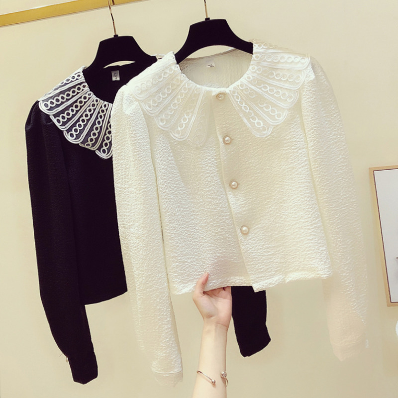 shirt Elegant Women Tops Blouse Long Sleeve Vintage Fashion Office Lady Chic Korean Spring Autumn Shirts 2021 Blusas FIO9, White
shirt Elegant Women Tops Blouse Long Sleeve Vintage Fashion Office Lady Chic Korean Spring Autumn Shirts 2021 Blusas FIO9, White