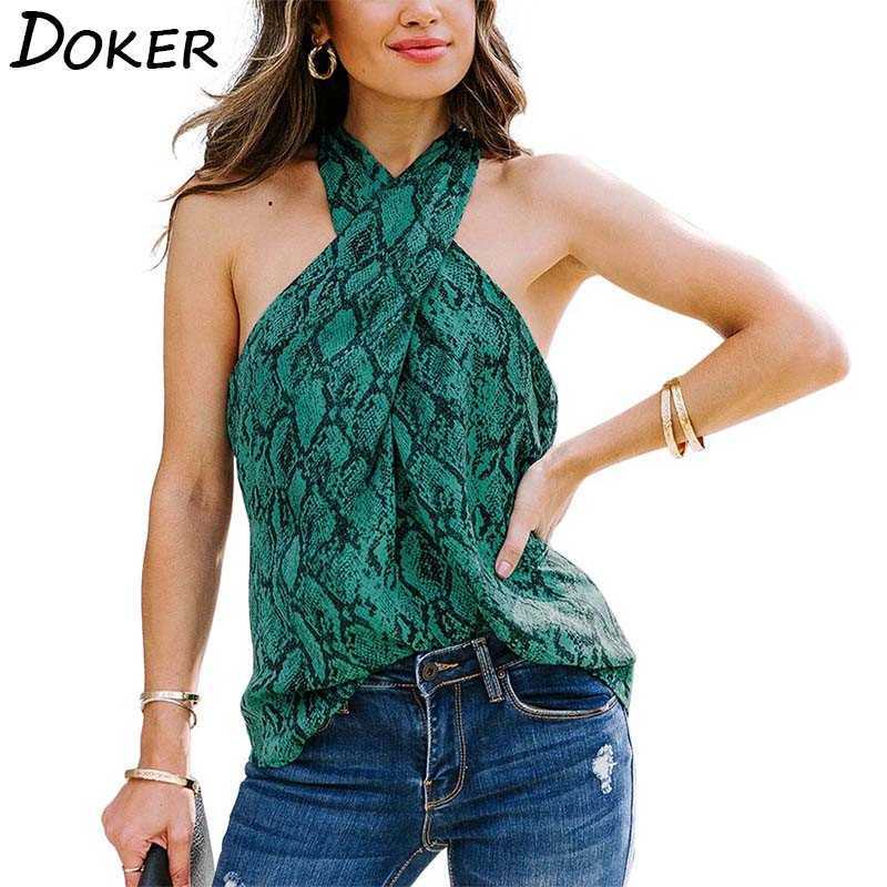 Snake Print Off Shoulder T Shirt Women Summer Fashion Halter Sleeveless Plus Size Casual Tops Streetwear Sexy Tee Femme 210604, Purple
Snake Print Off Shoulder T Shirt Women Summer Fashion Halter Sleeveless Plus Size Casual Tops Streetwear Sexy Tee Femme 210604, Purple