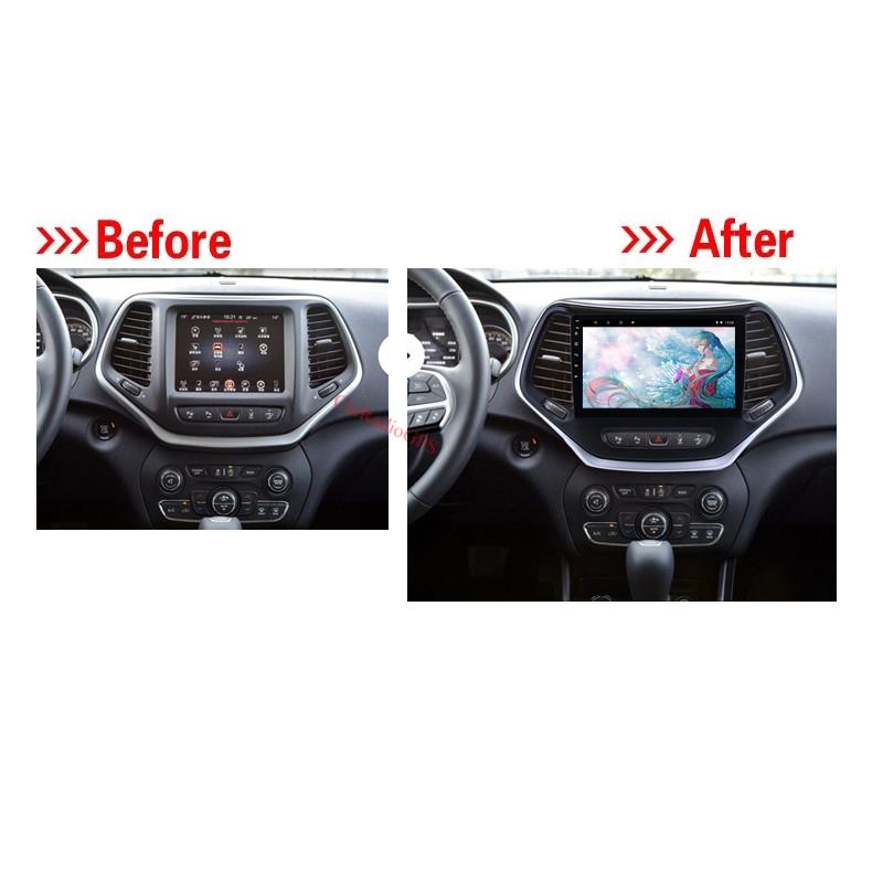 car dvd Player for Jeep Grand Cherokee-2016 GPS Navigation System WIFI Steering Wheel Control 10.1 inch Touchscreen Radio