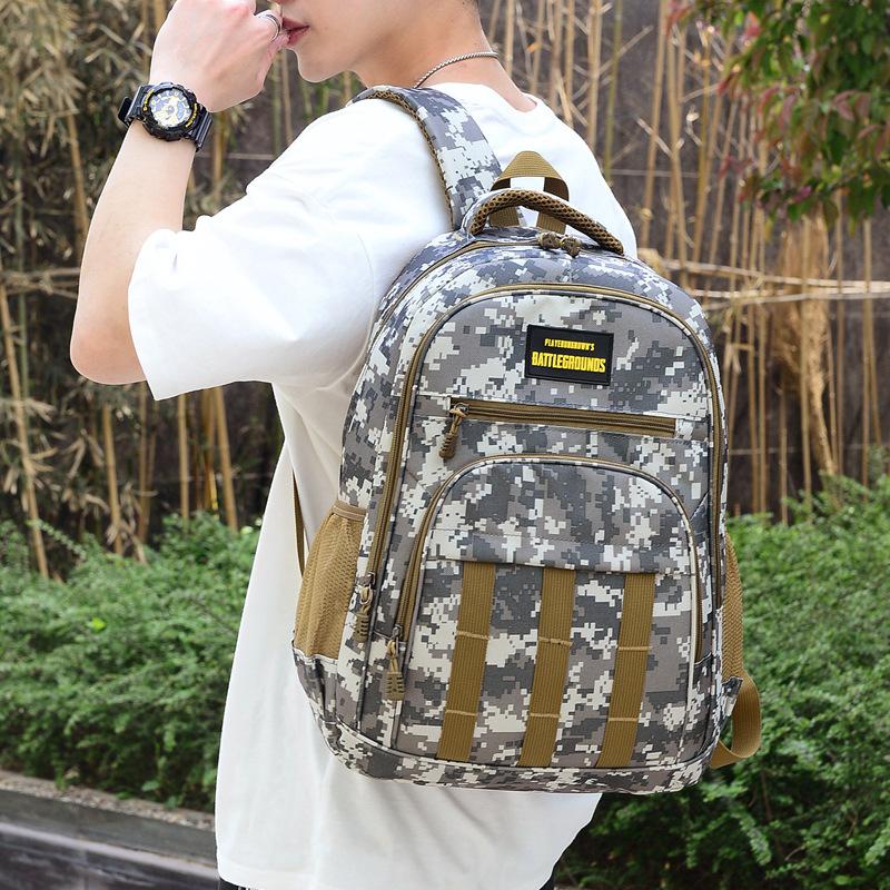 Backpack Summer Vertical Strip Camouflage Outdoor Nylon Large Capacity Waterproof Student Schoolbag Travel, Green
Backpack Summer Vertical Strip Camouflage Outdoor Nylon Large Capacity Waterproof Student Schoolbag Travel, Green